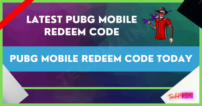 Pubg Mobile Redeem Code Today March Techmaina