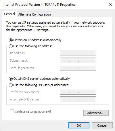 Wi-Fi Doesn't Have a Valid IP Configuration