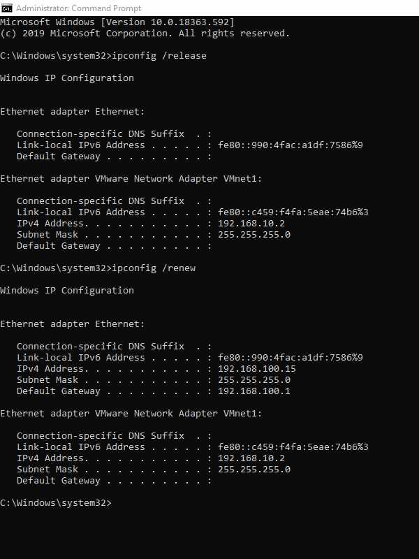 Fixing Wi-Fi Doesn't Have a Valid IP Configuration