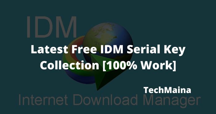 free download idm download manager serial key