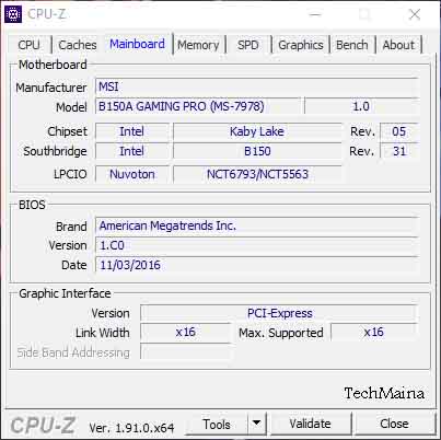 Update BIOS UEFI settings