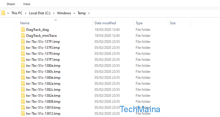 Delete the Temp File