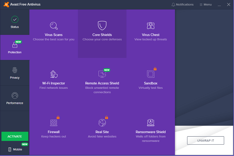 How to turn off Avast Online Internet Security