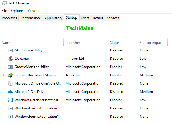 Turn Off Unnecessary Applications in MSConfig