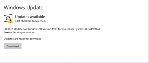 nvidia drivers update windows 10