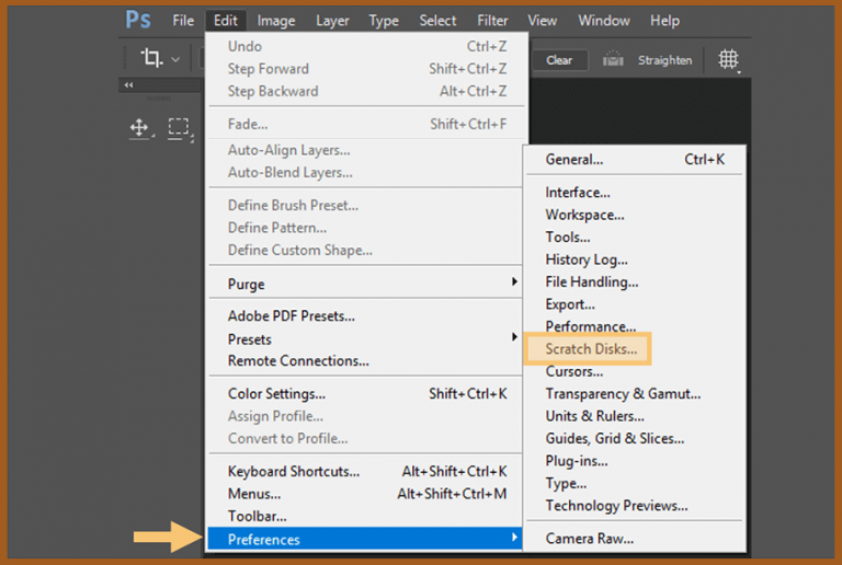 Fixed: "Scratch Disks Are Full" Error Message In Photoshop » TechMaina