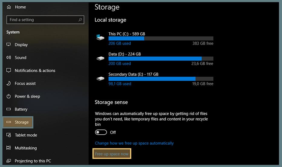 Delete Unnecessary Files and Clean Up Storage 2