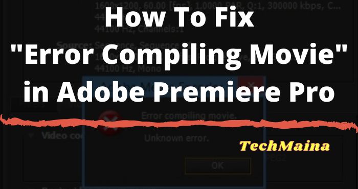 file import failure premiere pro