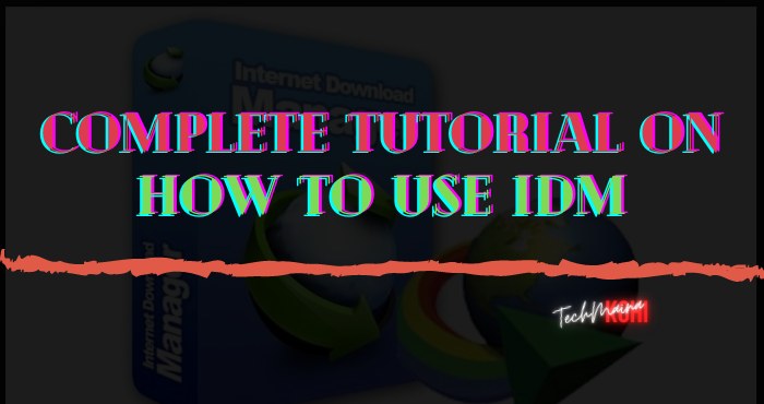 Complete Tutorial On How To Use IDM