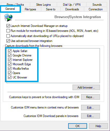 How to Initial IDM Settings