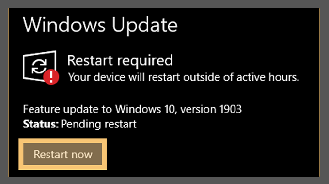 Through Windows Update