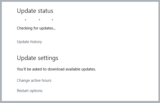 Update Your Windows