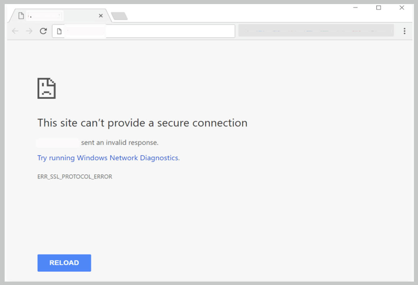 How To Fix ERR_SSL_PROTOCOL_ERROR In Google Chrome » TechMaina