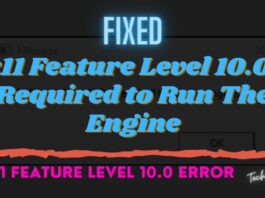 Fixed Dx11 Feature Level 10.0 is Required to Run The Engine