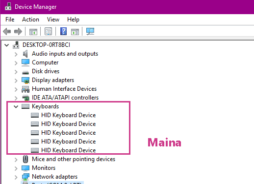 Reinstall Laptop Keyboard Driver