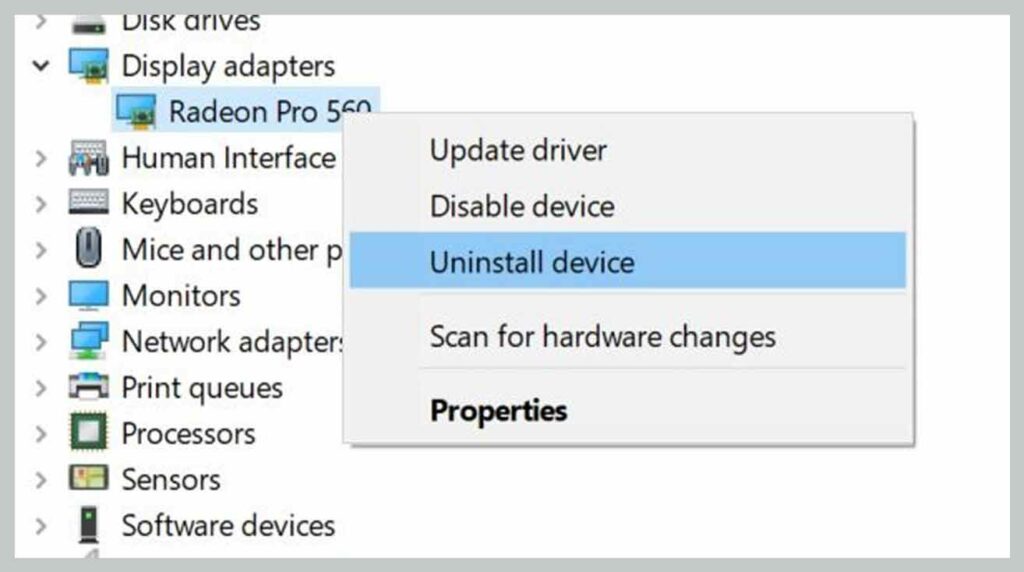 Reinstall Your Video Drivers