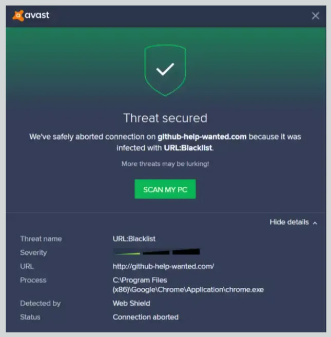 avast behavior shield always off