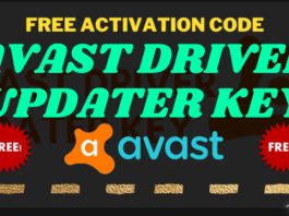 Avast Driver Updater Key FREE Activation Code