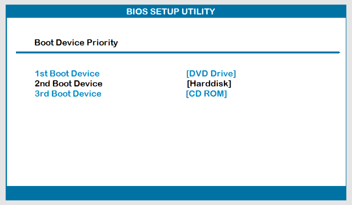 Changing The Boot Priority In The BIOS