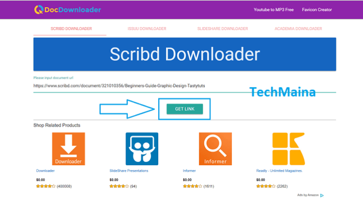 Scribd Downloader Free Download Any Scribd Documents TechMaina
