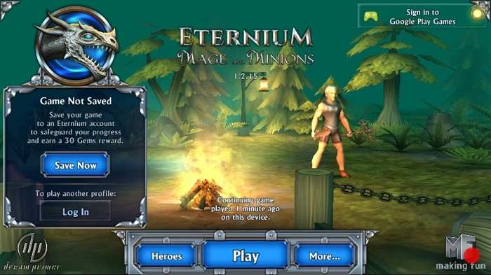 games like eternium for android offline