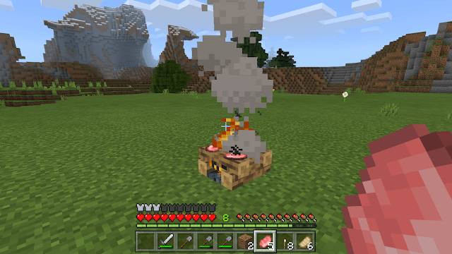 How-To-Make-a-Campfire-in-Minecraft-3