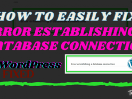 How to Fix Error Establishing A Database Connection In WordPress