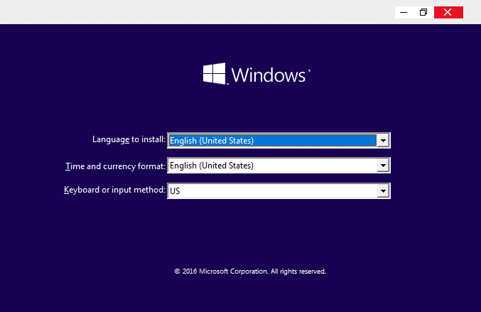 Re-Install Windows