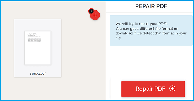 repair pdf file free