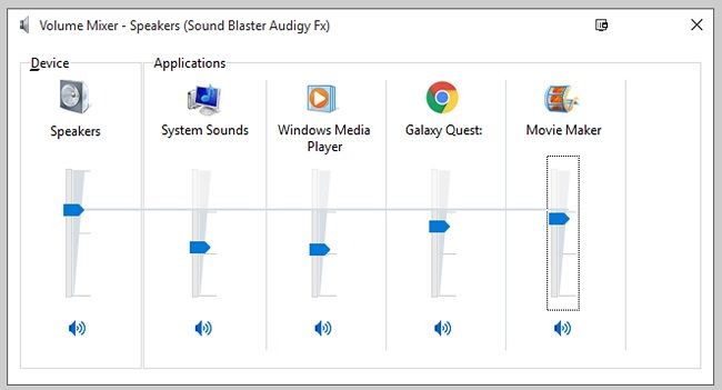 The Volume Mixer