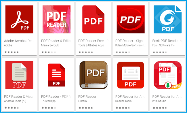 Try Changing Your PDF Reader Application