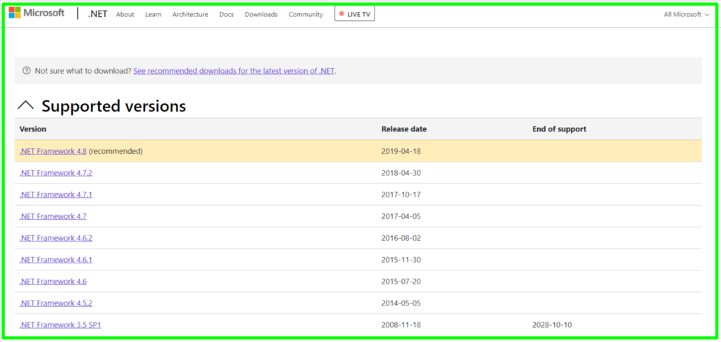 Try installing .NET. Latest framework