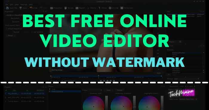 video editing software for windows 10 free download without watermark