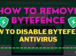 How to Remove ByteFence
