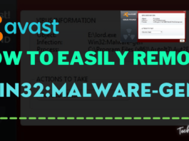 How to Remove Win32 Malware Gen