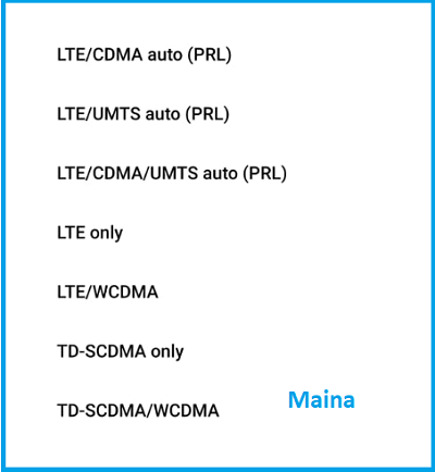 Make sure the signal provider can be found in your area