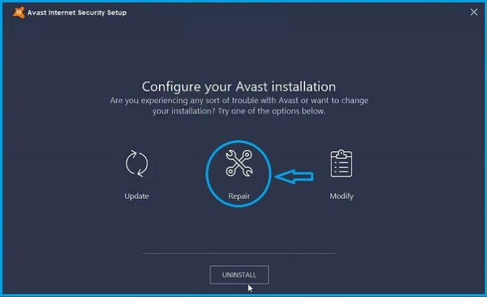 how do you remove avast antivirus clean uninstall from boot