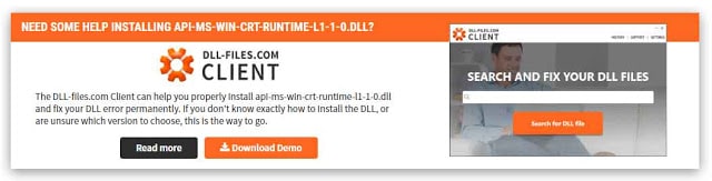 Download and Copy Lost DLL Files