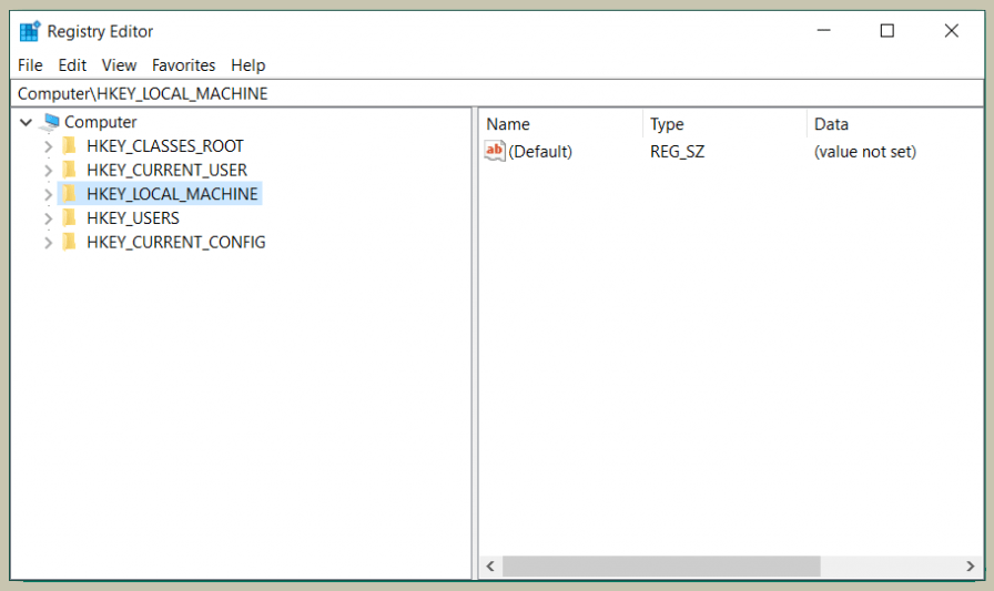 Setting Windows VRAM Using Registry