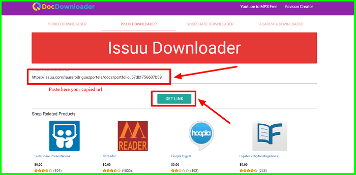 downloading from issuu problem