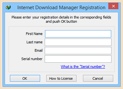 internet download manager registration