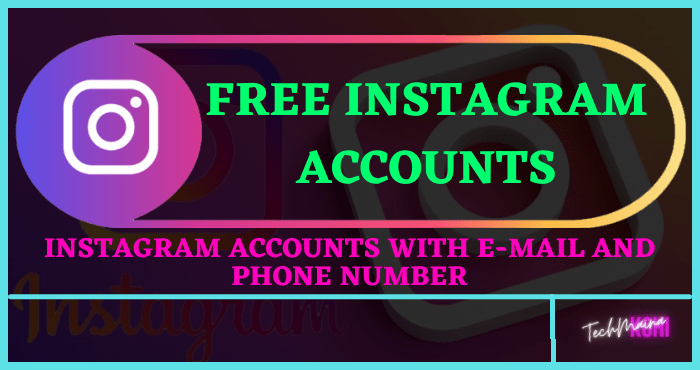 Free Instagram Accounts