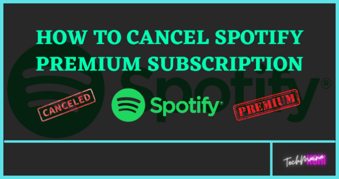 how to cancel spotify premium on iphone app 2021