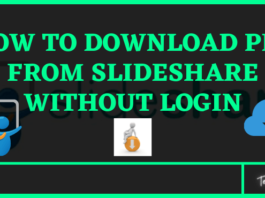 How To Download PPT From Slideshare Without Login