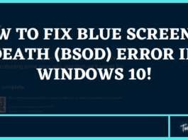 How To Fix Blue Screen Of Death (BSOD) Error in Windows 10!