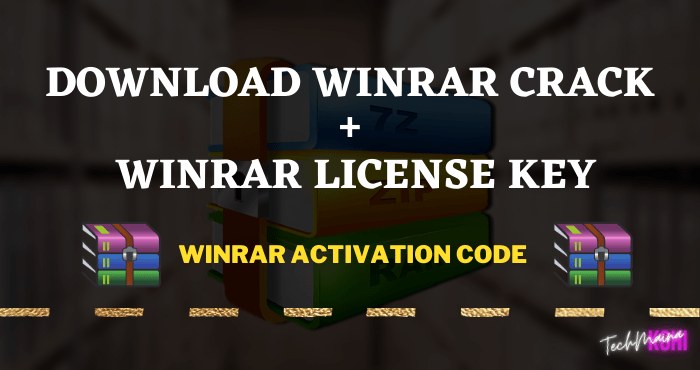 winrar free download license crack