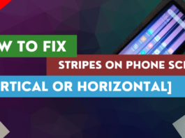 How To Fix Stripes on Phone Screen [Vertical or Horizontal]