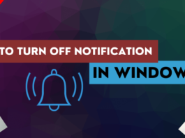 How To Stop Notification In Windows 10