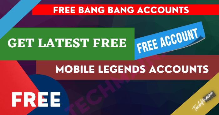 Latest Free Mobile Legends Accounts