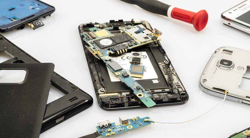 Repair Damaged Components On Phone